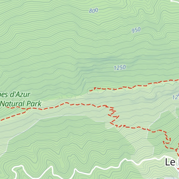 Map of Sommet de Charamel