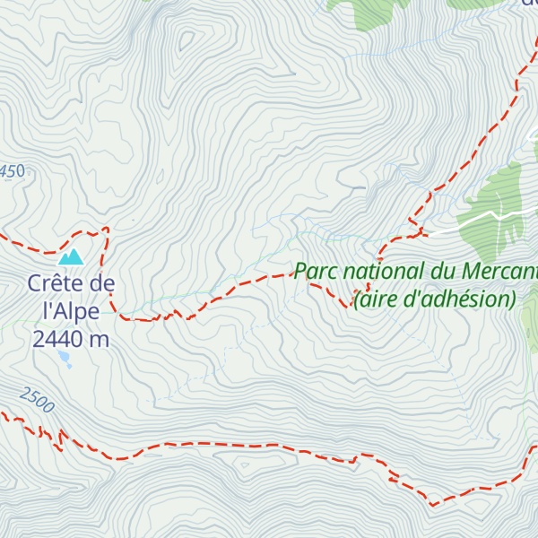 Map of Cabane de l'Alpe