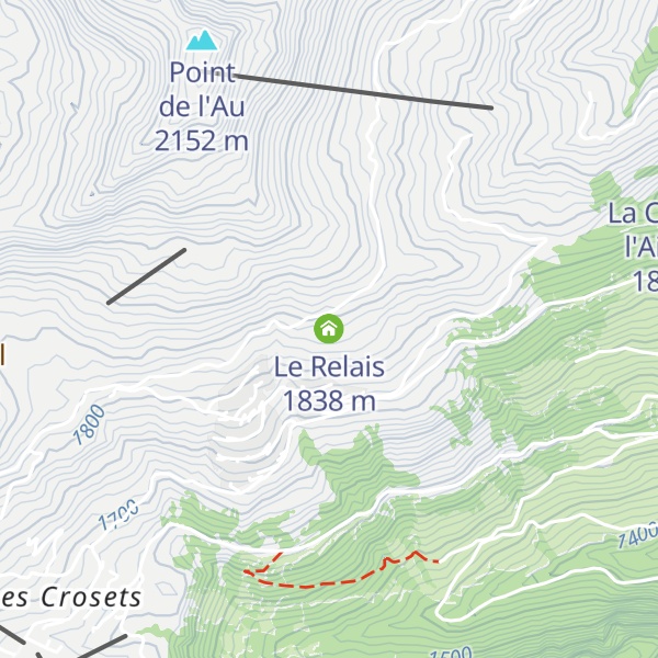 Map of Le Relais