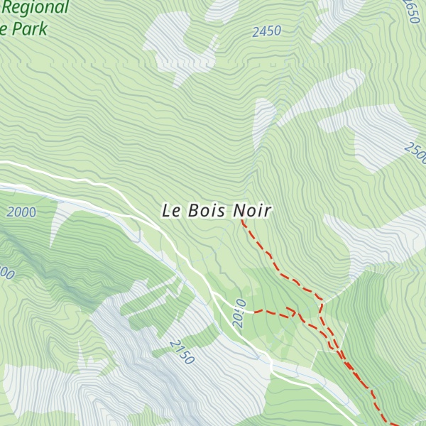 Map of Le Chardon