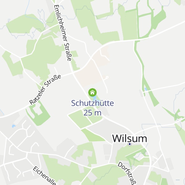 Map of Schutzhütte