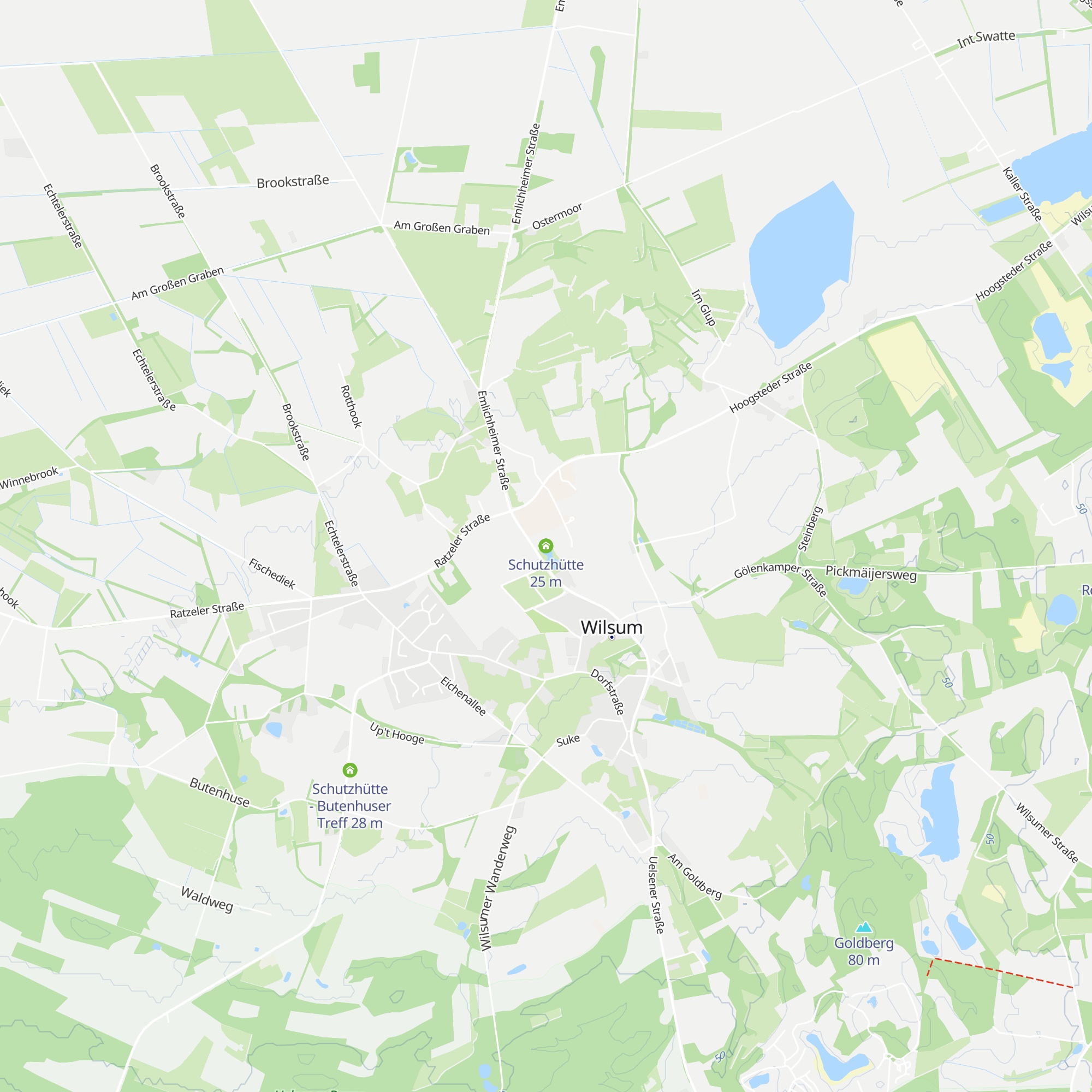 Schutzhütte map