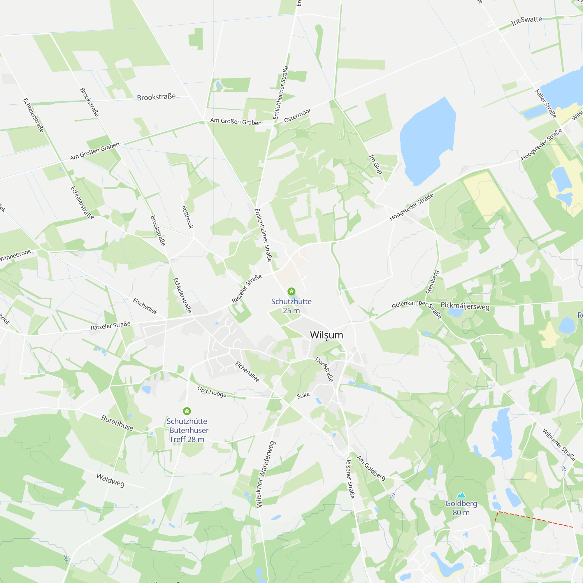 Schutzhütte map