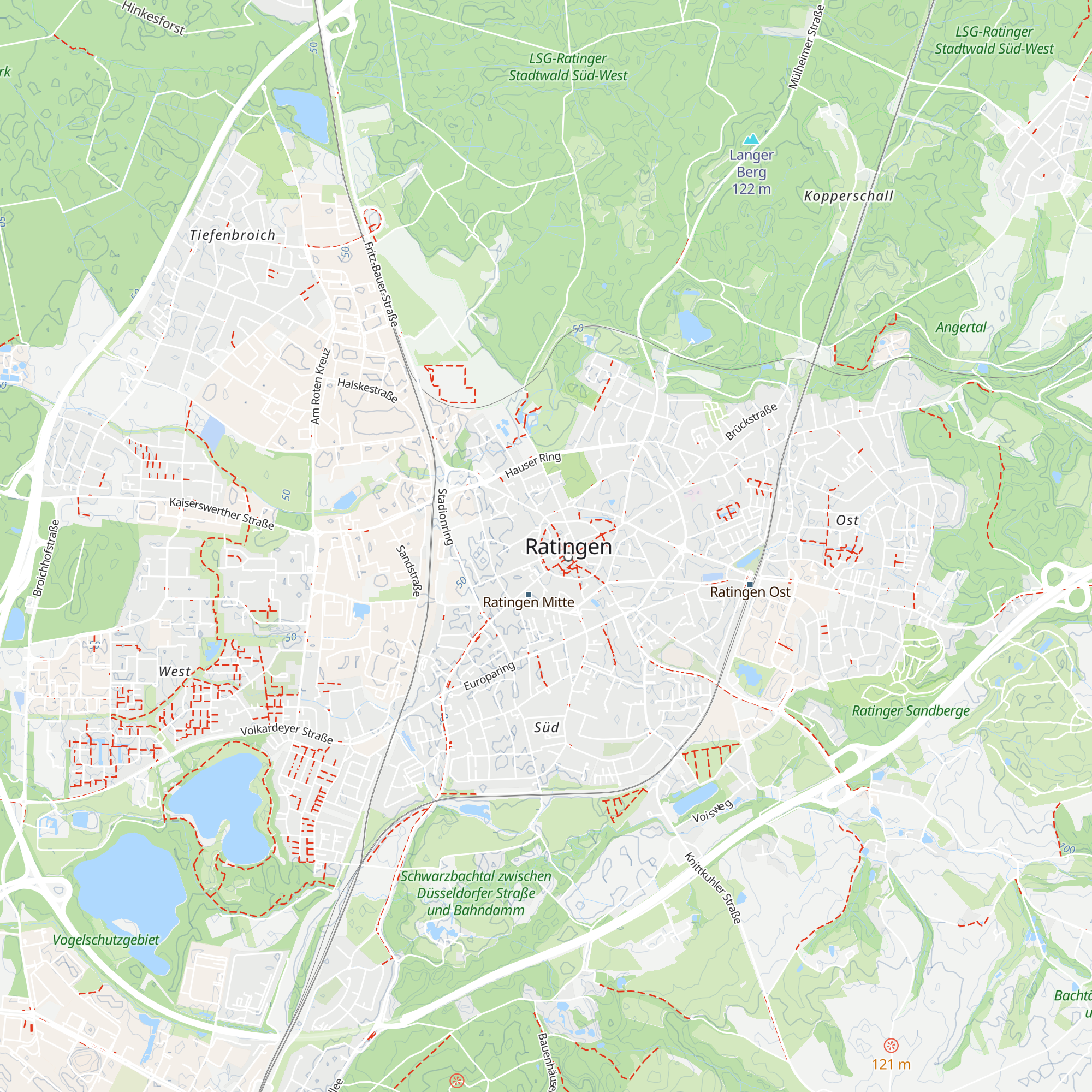 Touristinformation map