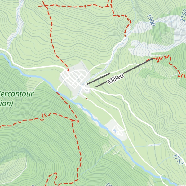 Map of Gite-Auberge du Lauzanier