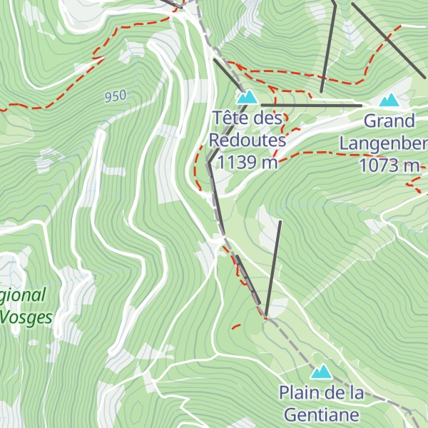Map of Refuge des amis de la natures