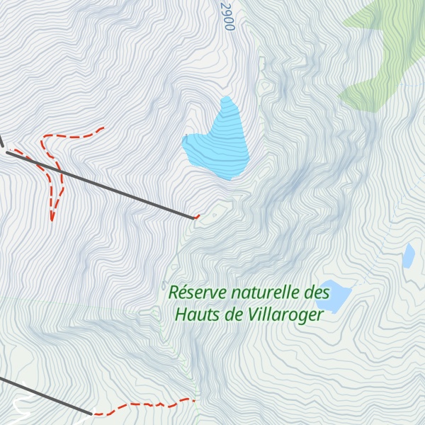 Map of Aiguille Rouge