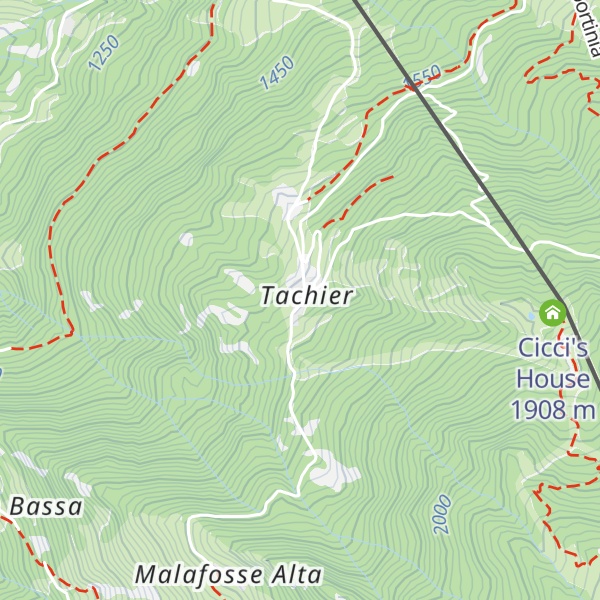 Map of Grange Tachier