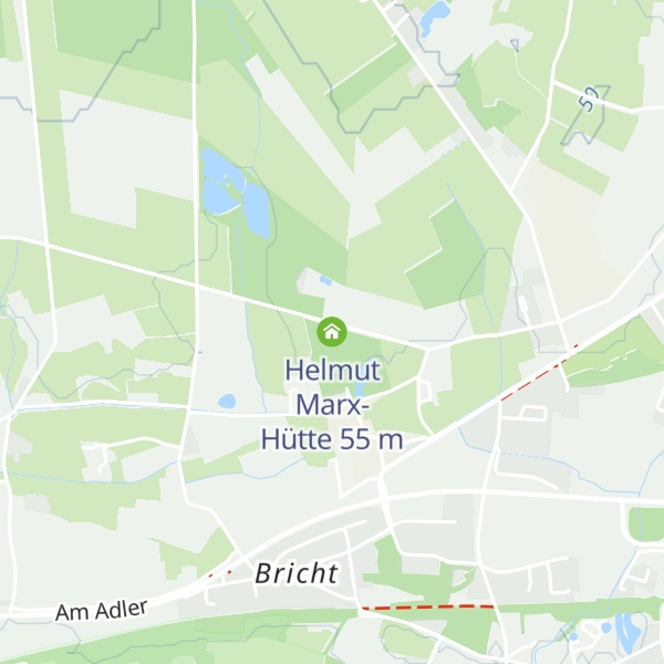 Map of Helmut Marx-Hütte