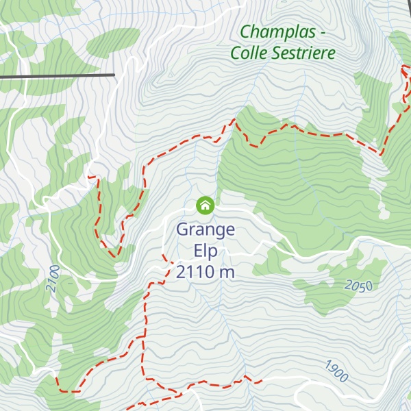 Map of Grange Elp