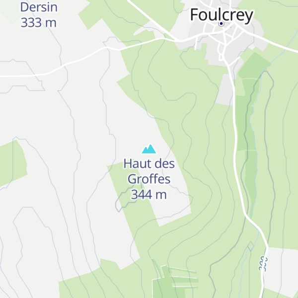 Map of Haut des Groffes