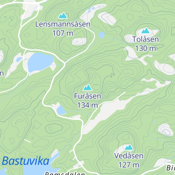 Map of Furåsen