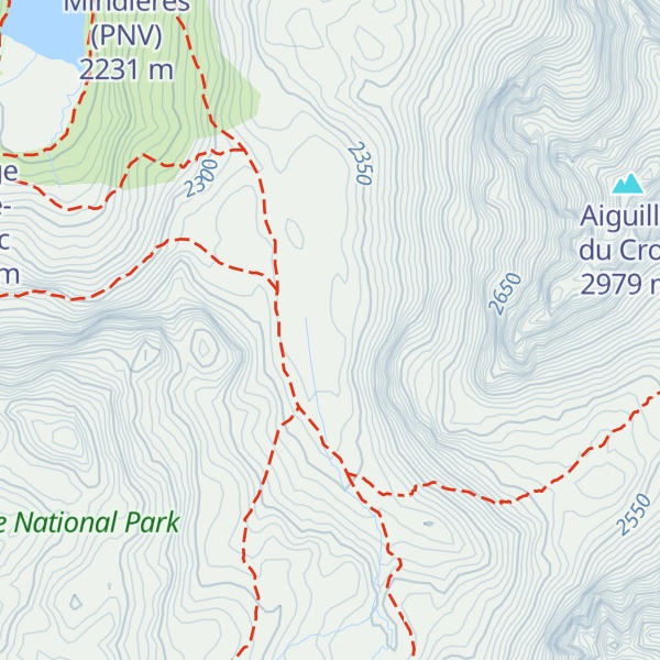 Map of Chalet de la Grassaz