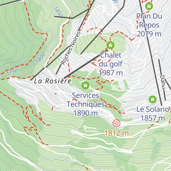 Map of Services Techniques