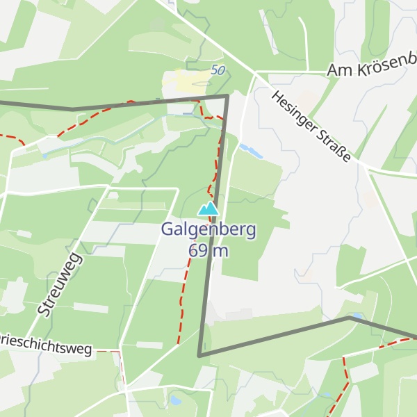 Map of Galgenberg
