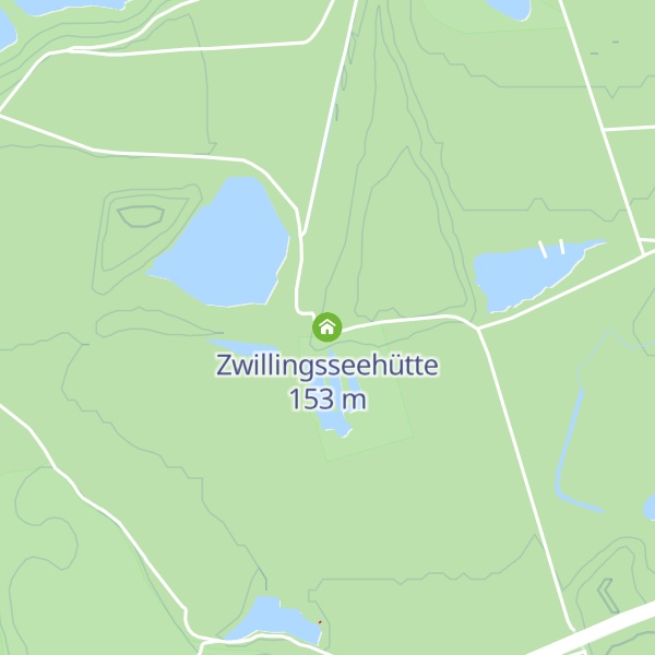 Map of Zwillingsseehütte