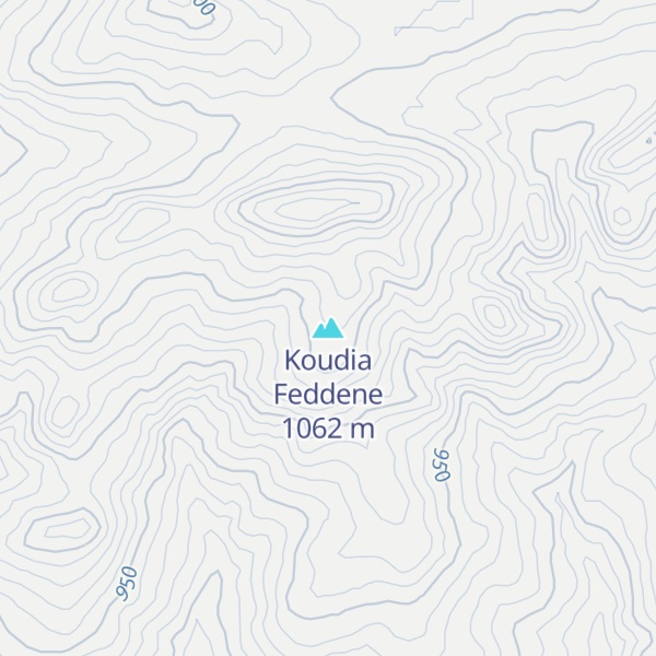 Map of Koudia Feddene
