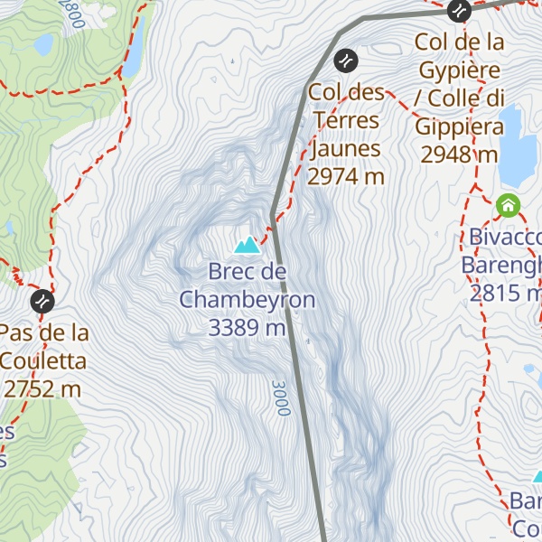 Map of Le Mourjean