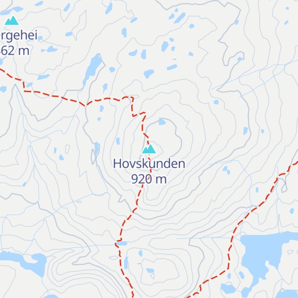 Map of Hovskunden
