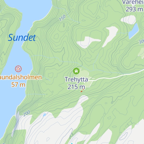 Map of Fjellskår