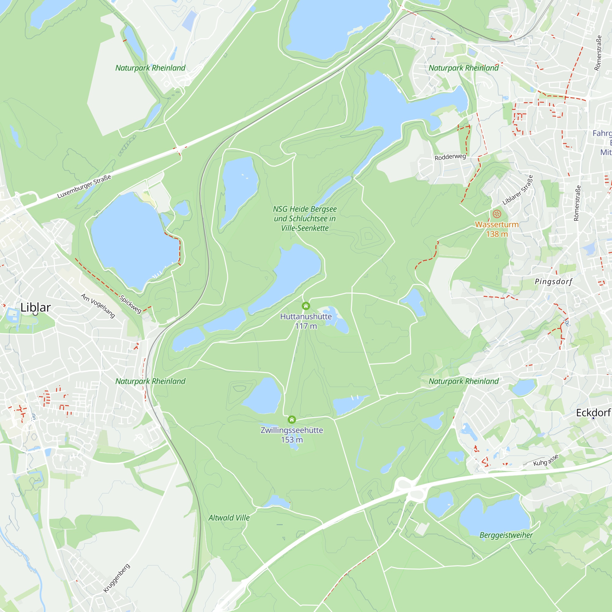 Huttanushütte map