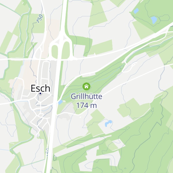 Map of Grillhütte