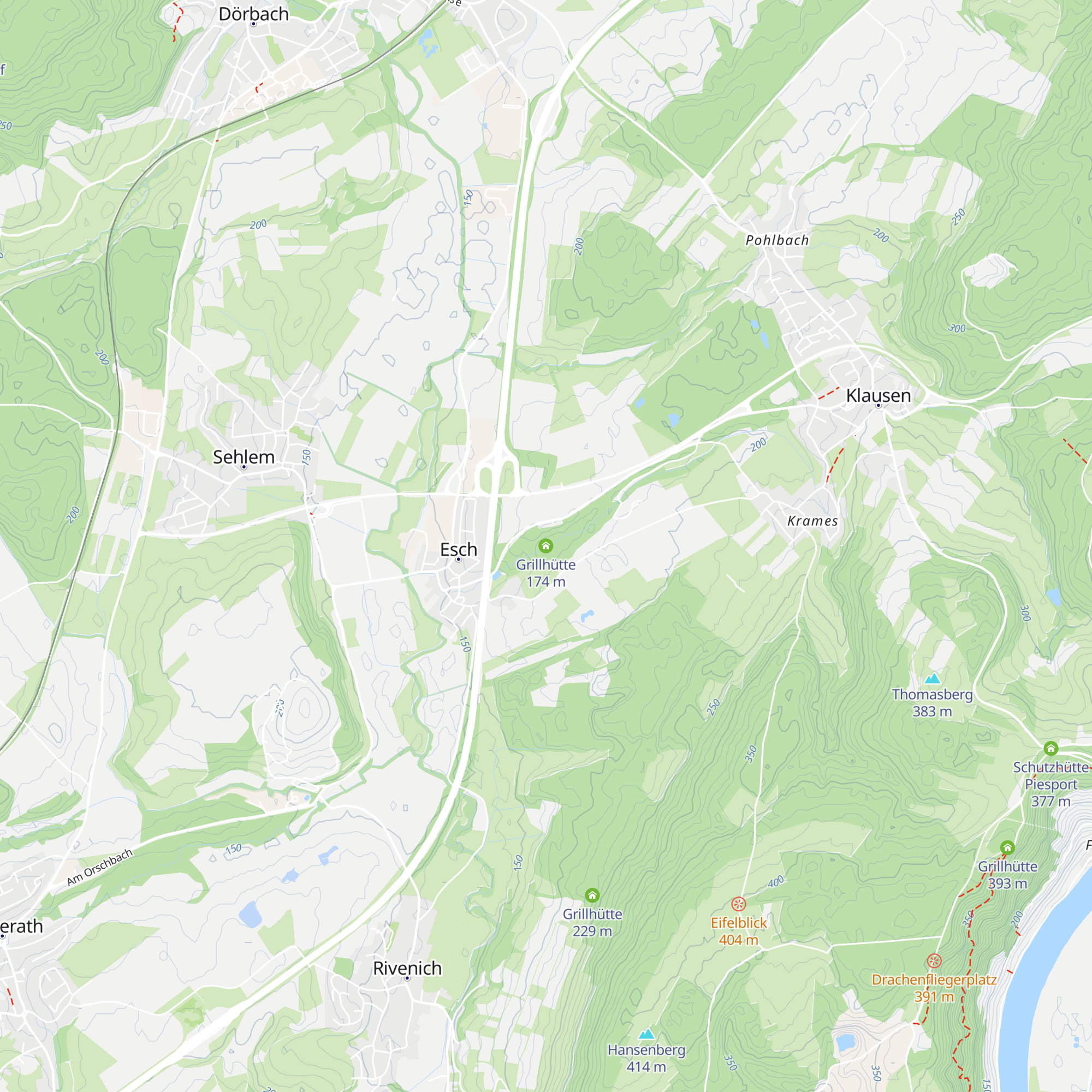 Grillhütte map
