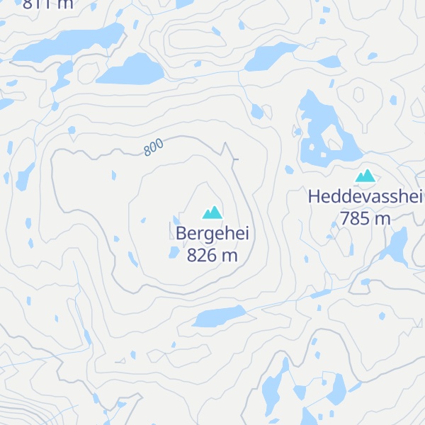 Map of Bergehei
