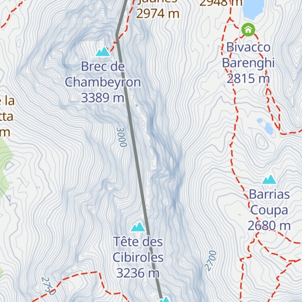 Map of Parias Coupà / Parrias Coupa