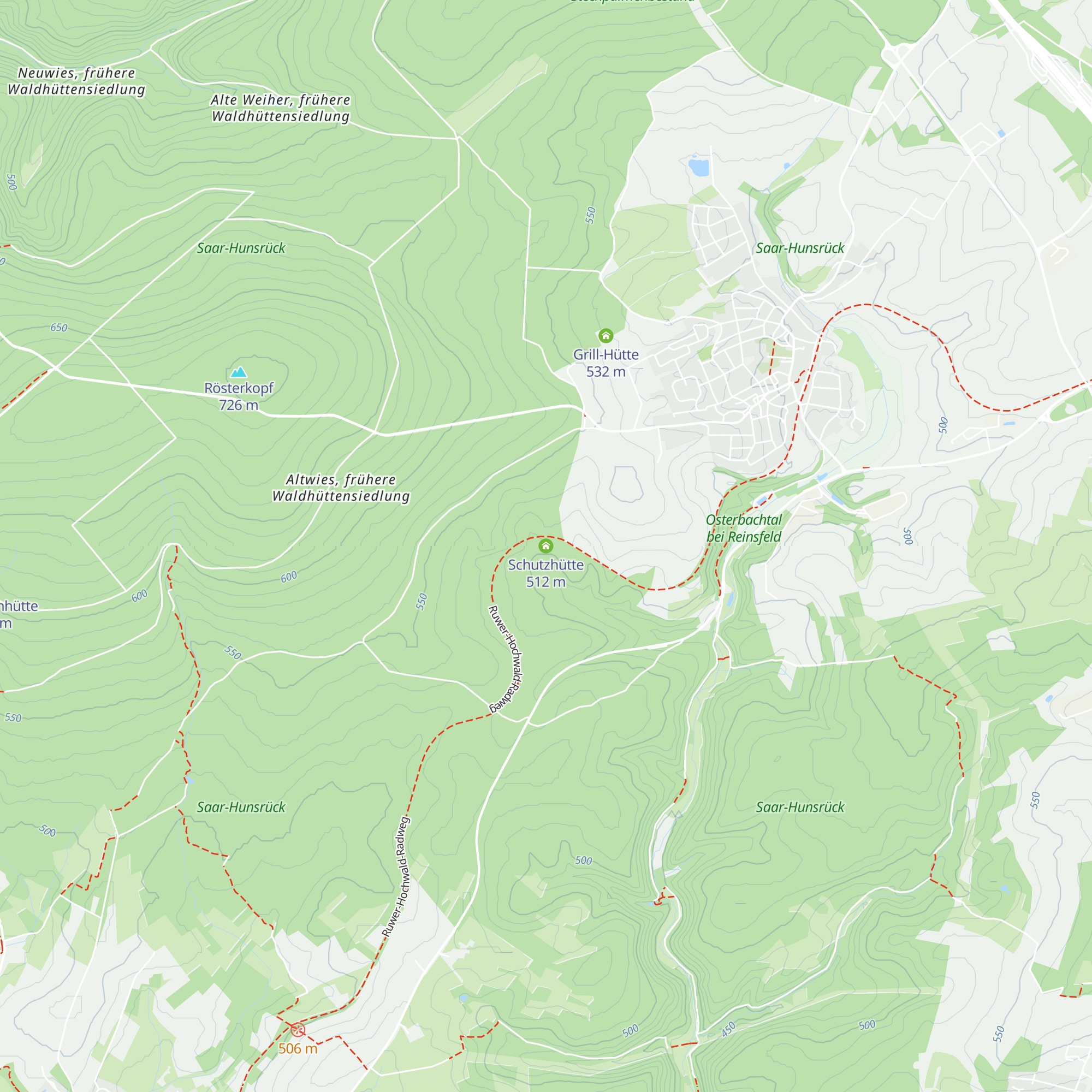 Schutzhütte map