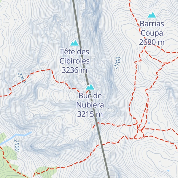 Map of Bivacco Renato Montaldo