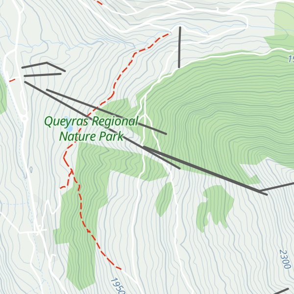 Map of Poste de secours sur pistes