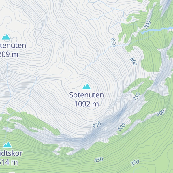 Map of Sotenuten