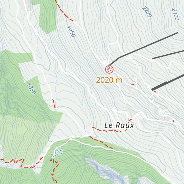 Map of Chalet Soleniou