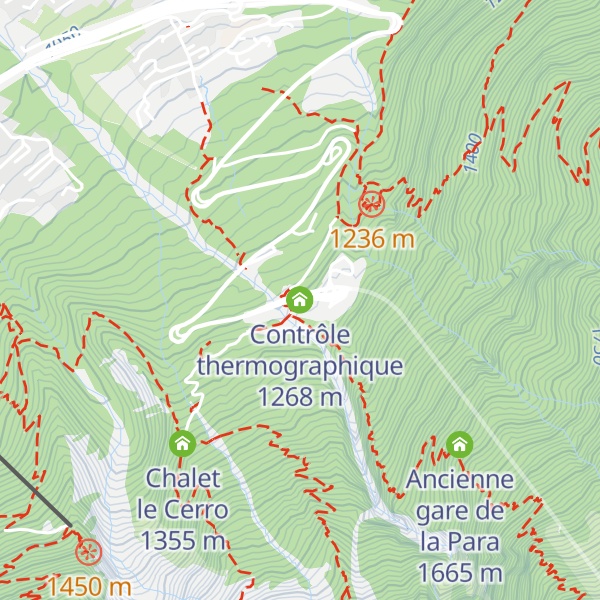 Map of Contrôle thermographique