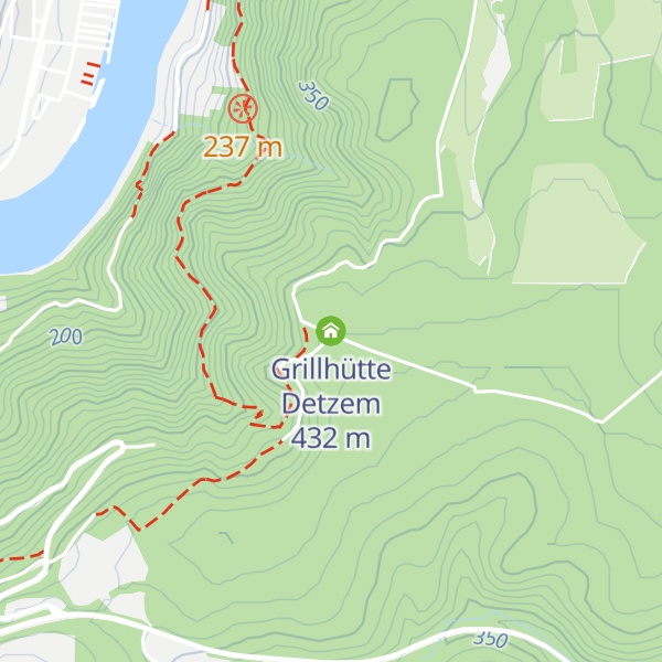Map of Grillhütte Detzem