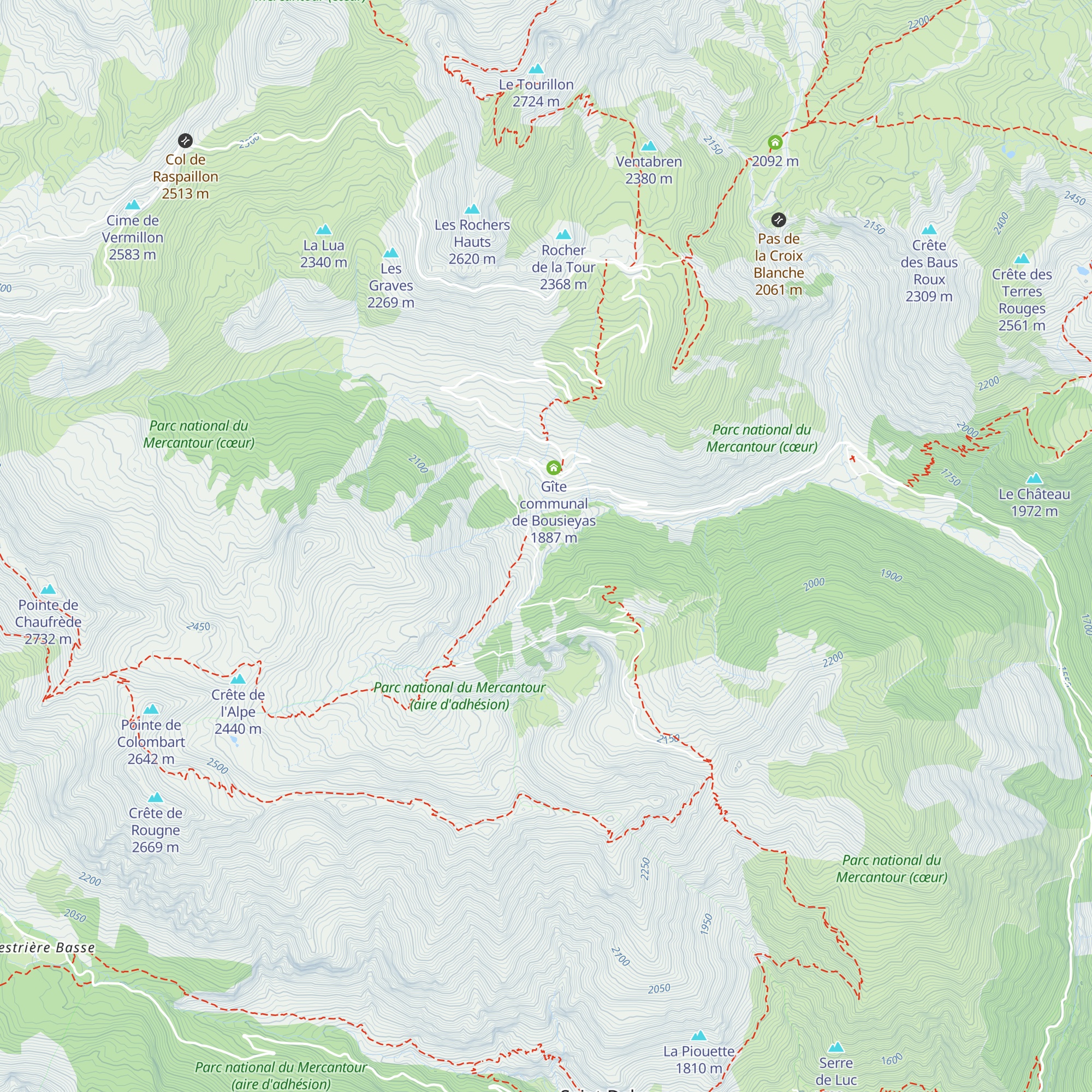 Le Rio-Bas map