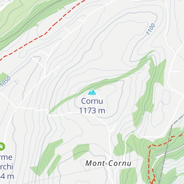 Map of Cornu