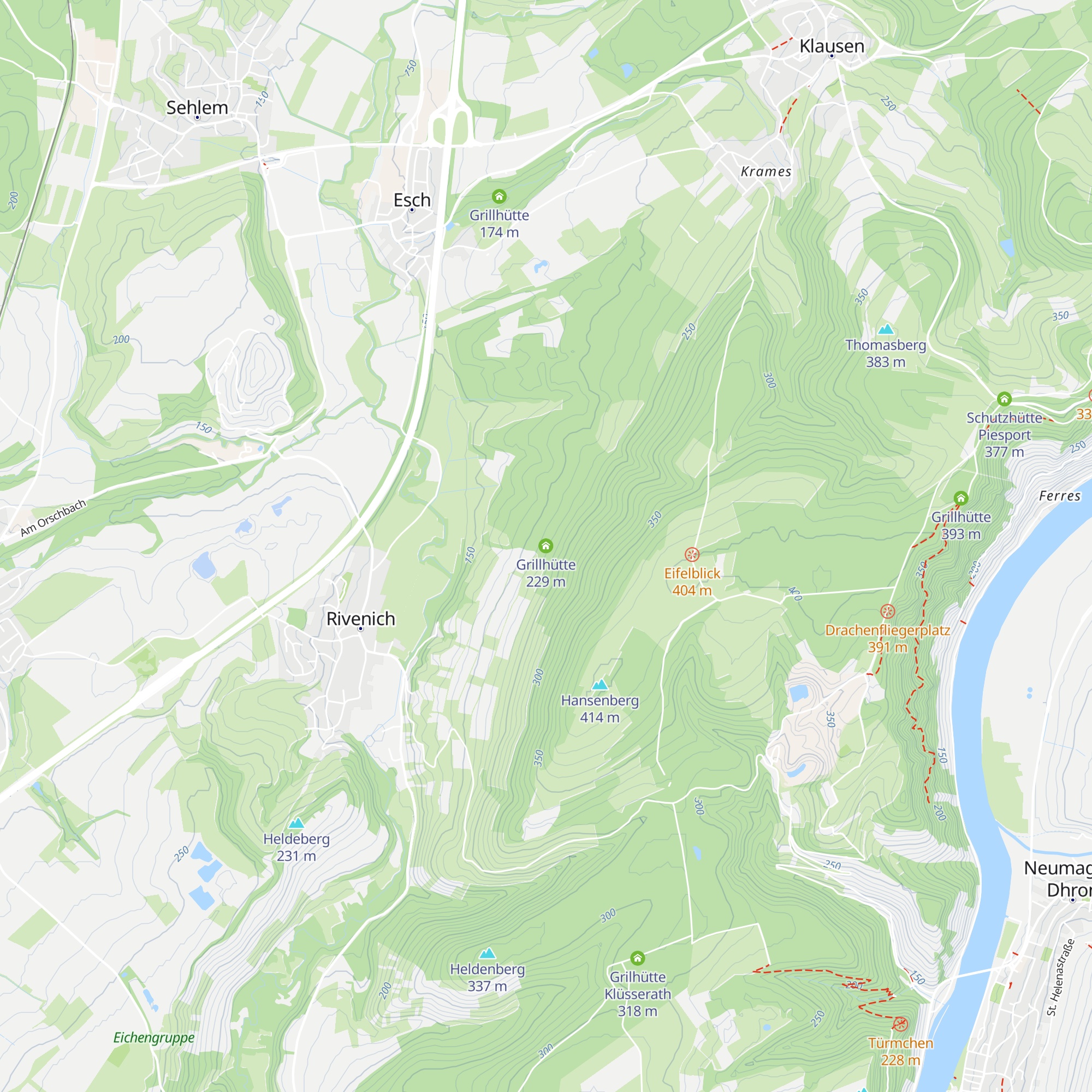 Grillhütte map