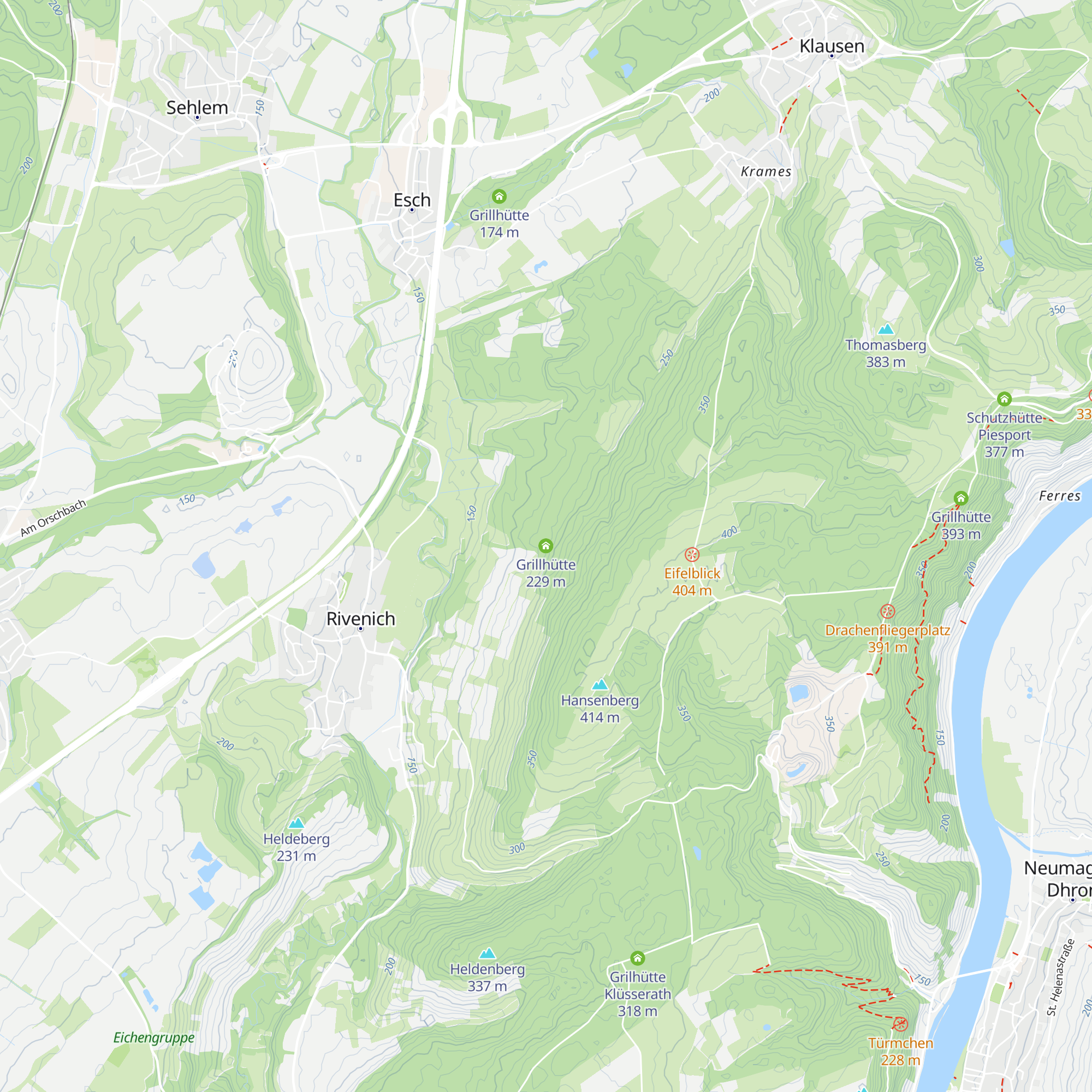 Grillhütte map