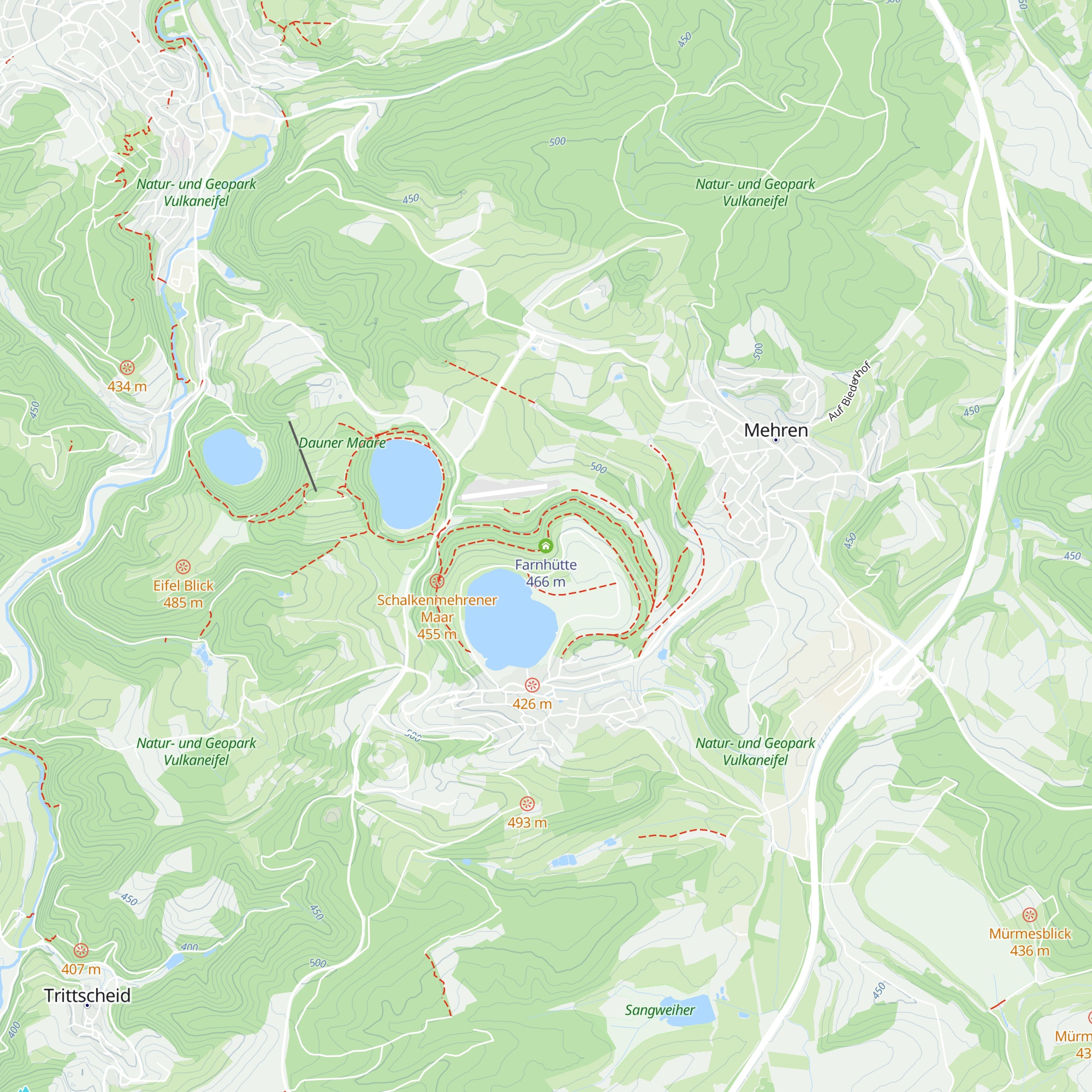 Farnhütte map