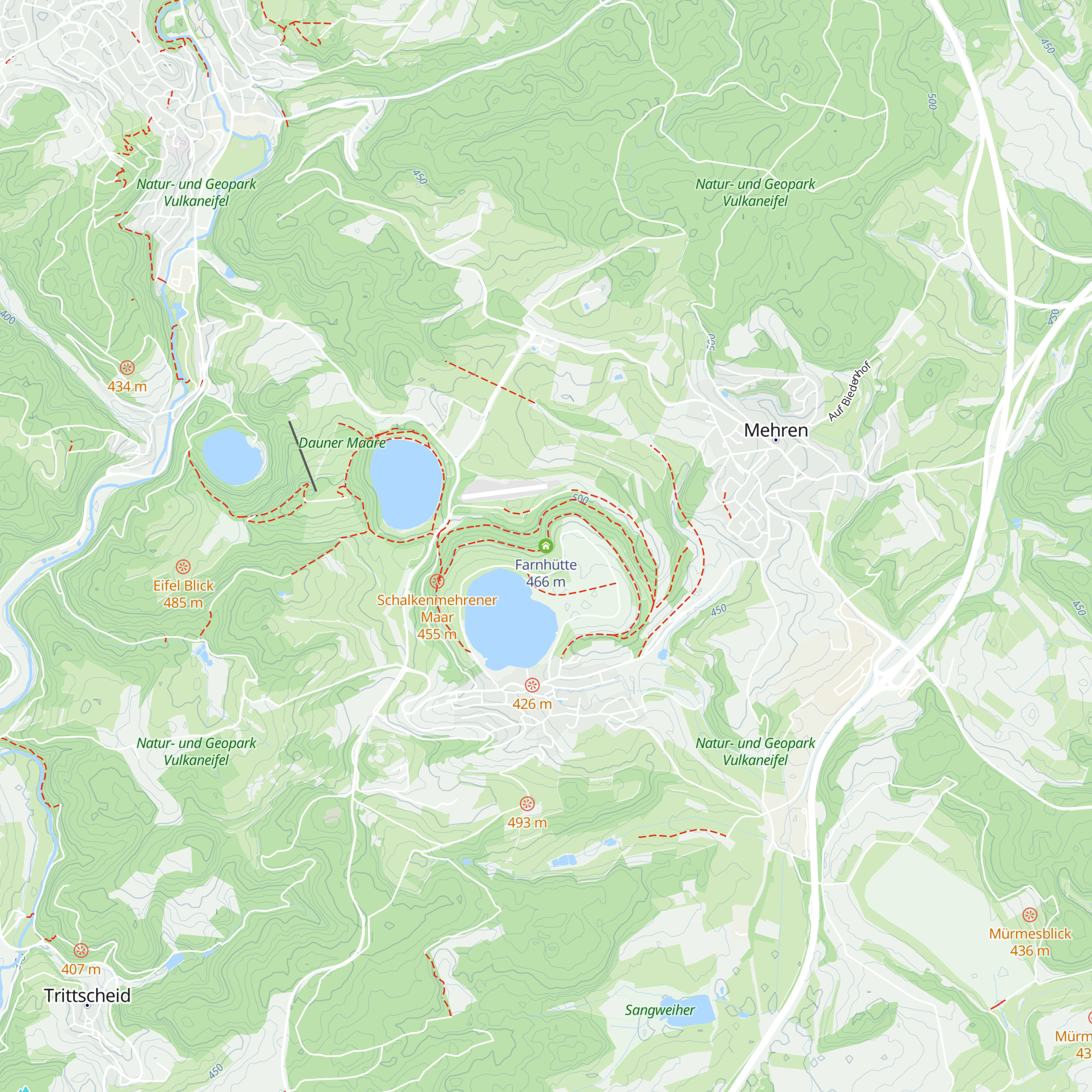 Farnhütte map