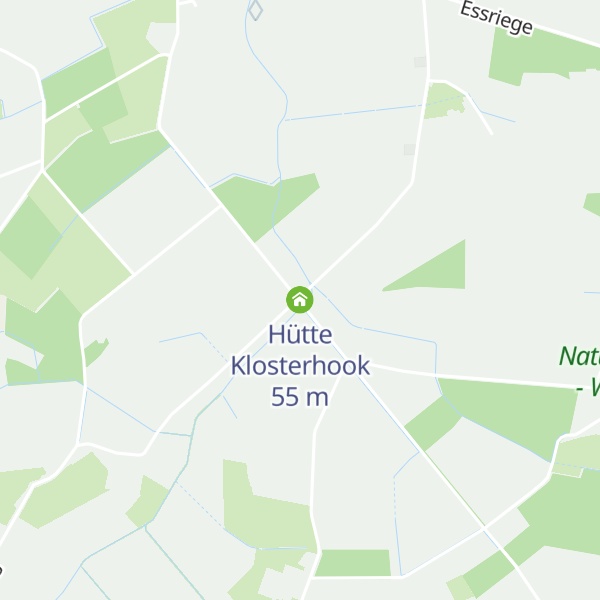 Map of Hütte Klosterhook