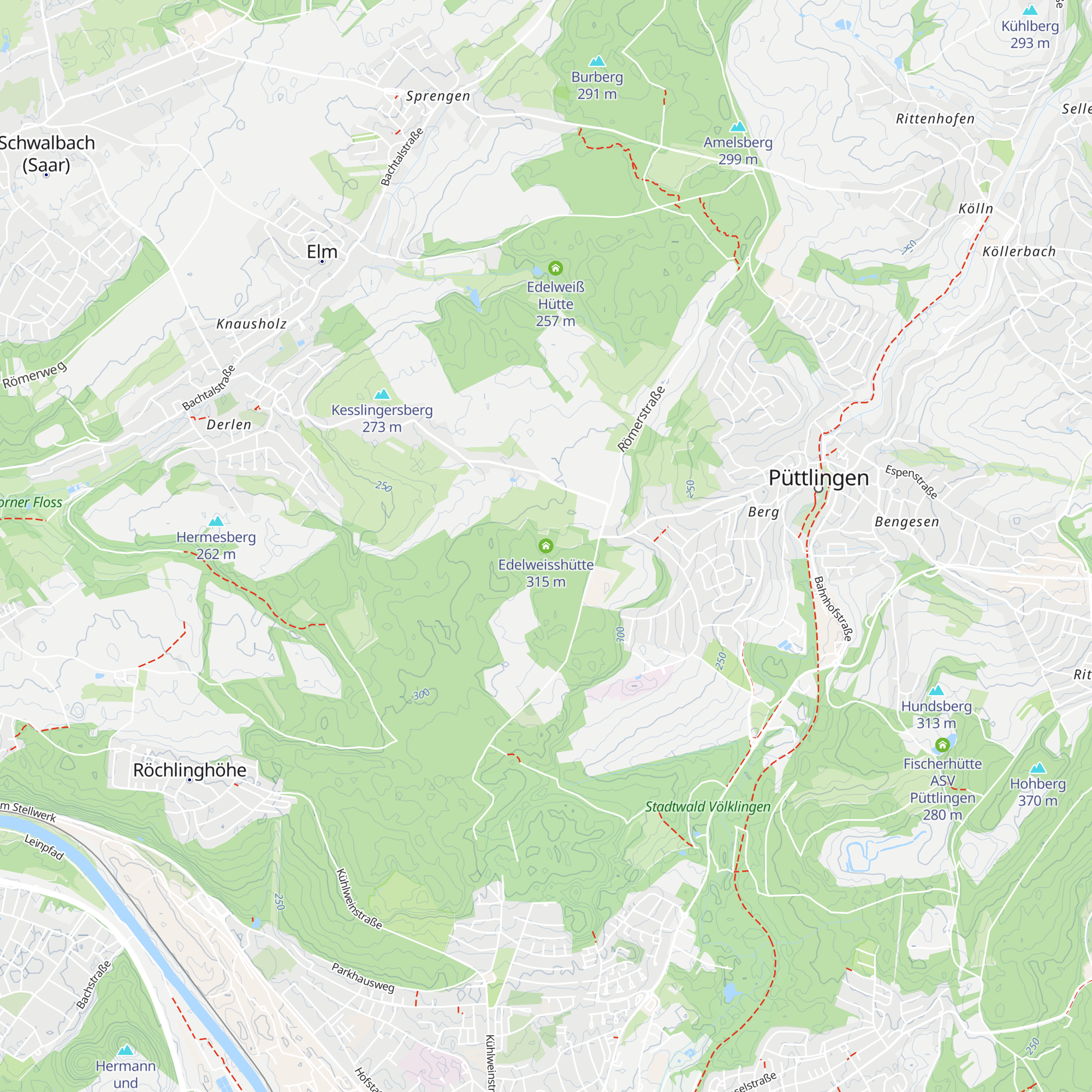 Edelweisshütte map