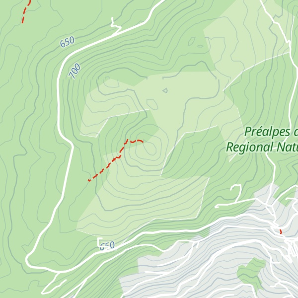 Map of La Croix de Cabris