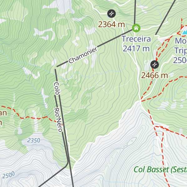 Map of Bar Basset