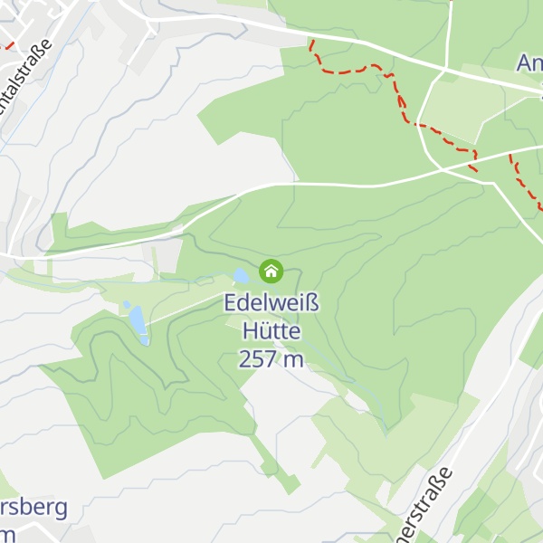 Map of Edelweiß Hütte