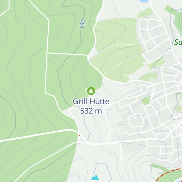 Map of Grill-Hütte