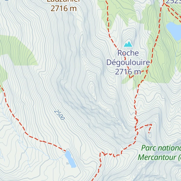 Map of Tête de Pelouse