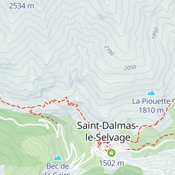 Map of Le Saut de la Vieille